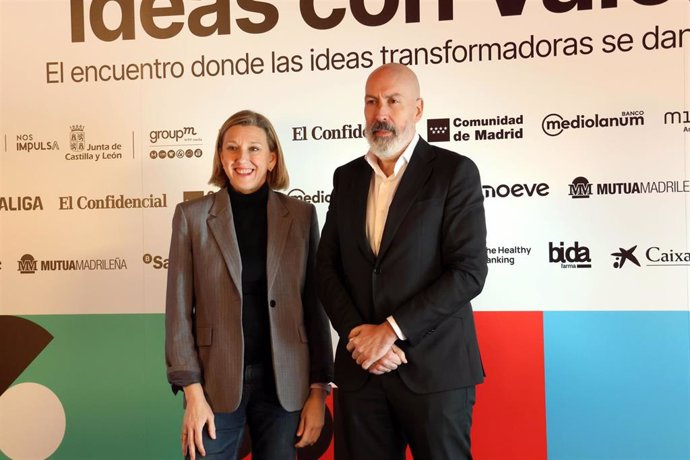 La vicepriesdenta de la Junta y consejera de Familia, Isabel Blanco, en el Foro 'Ideas con valor'.