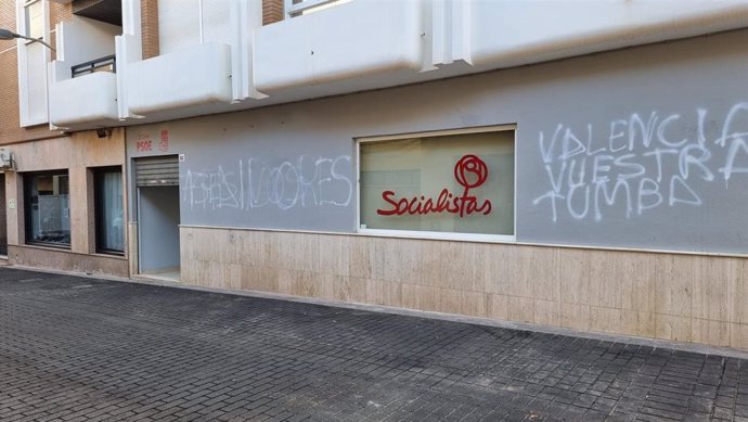 Sede del PSOE en El Ejido (Almería).