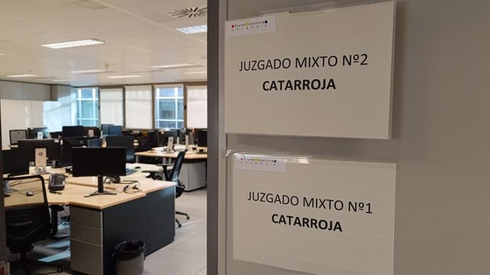 Instalación provisional de los Juzgados de Catarroja en la Ciudad de la Justicia