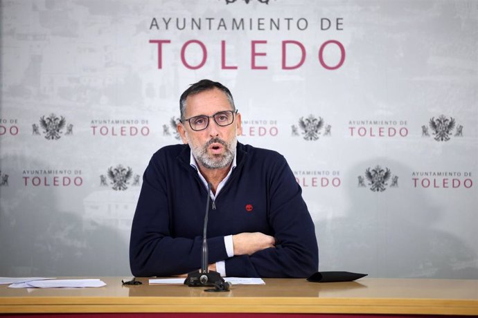 El concejal de Movilidad, Transportes, Interior y Personal de Toledo, Iñaki Jiménez.