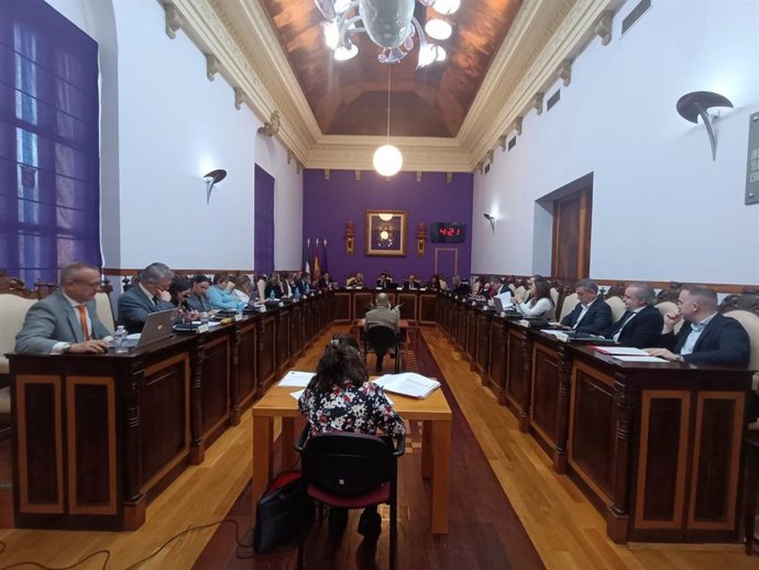 Pleno del Ayuntamiento en la sesión de este miércoles