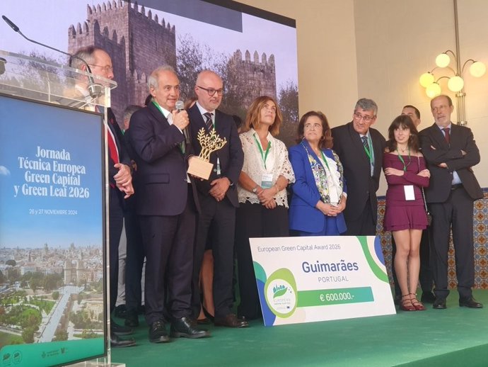 La ciudad portuguesa de Guimarães ostentará en 2026 la Capitalidad Verde Europea.