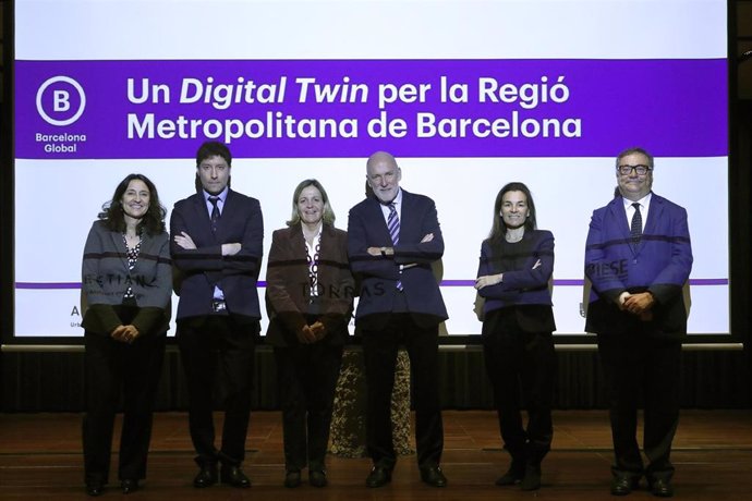 Jornada 'Un Digital Twin per la Regió Metropolitana de Barcelona'.