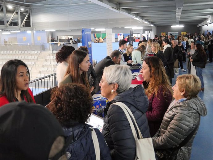 La fira d'ocupació TreballemGi de Blanes (Girona)