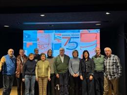 Presentación de la Gala del 75º aniversario de la Sociedad Excursionista Manuel Iradier