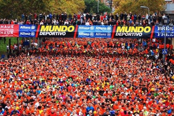 Una de las ediciones de la carrera Allianz Jean Bouin