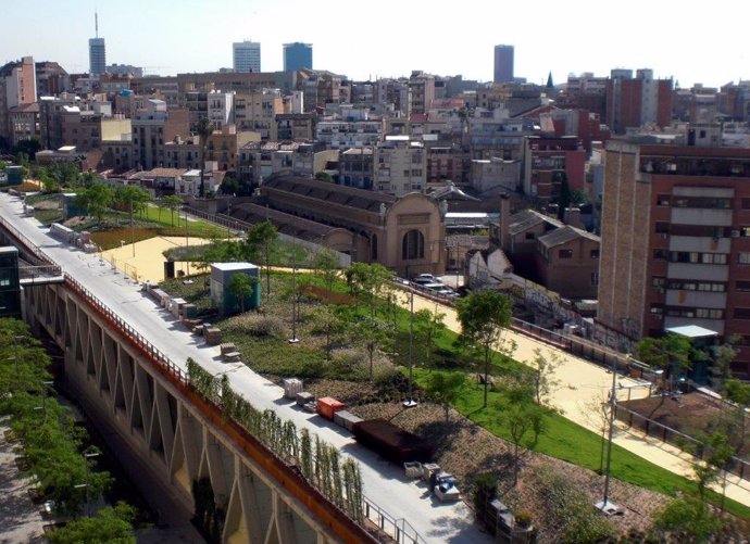 Archivo - Jardins de la Rambla de Sants