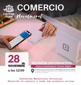 Una jornada formativa busca impulsar la digitalizacion del comercio minorista en Navalmoral de la Mata