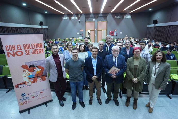 Inauguración de las III Jornadas de la 'Red de bullying y deporte'.