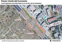 Las afecciones en la A-5 llegarán a avenida de los Poblados y calle de Pilar para iniciar construcción de una glorieta