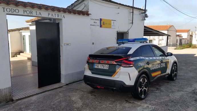 Un vehículo de la Guardia Civil.