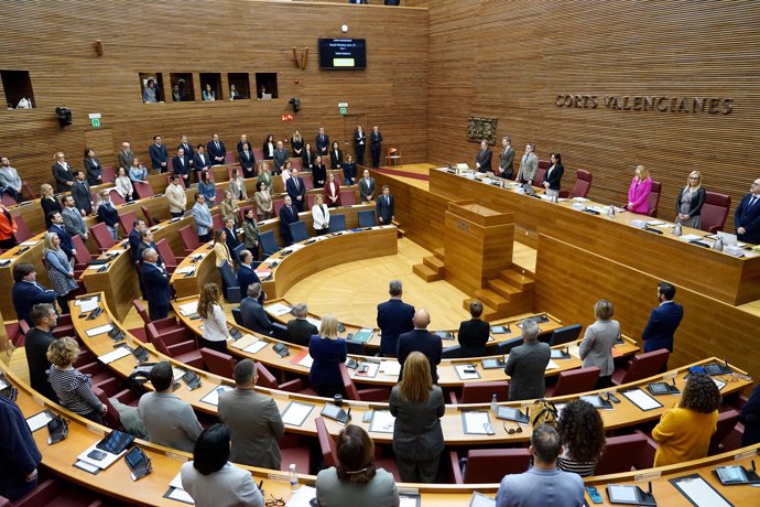 Minut de silenci a Les Corts