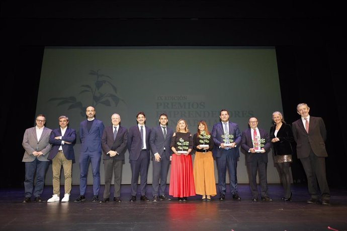 Entregados los IX Premios Emprendedores Cantabria