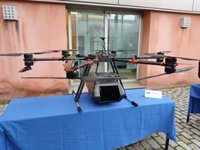 Diez detenidos de una red acusada de introducir una tonelada de hachís con drones nocturnos a través del Estrecho