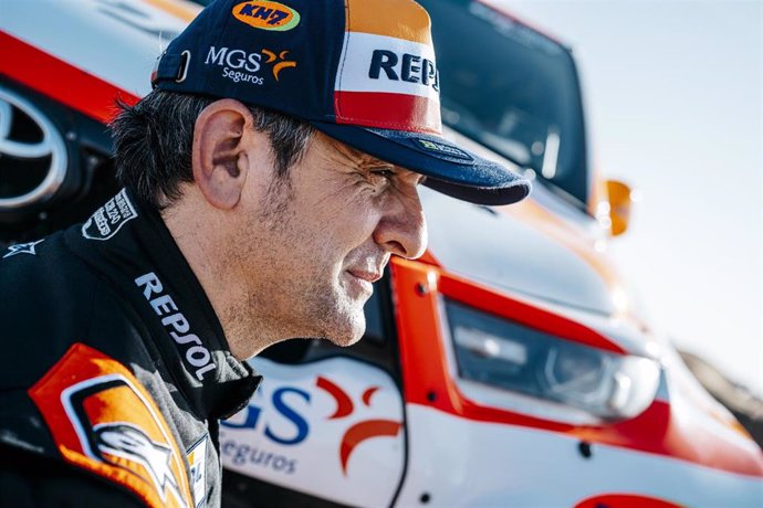 Archivo - El piloto español de rallys Isidre Esteve (Repsol Toyota Rally Team) en el Rally de Marruecos 2024