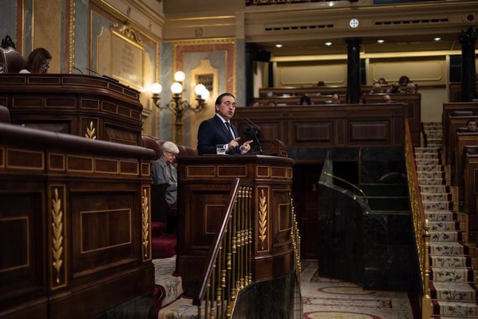 El ministro de Asuntos Exteriores, Unión Europea y Cooperación, José Manuel Albares