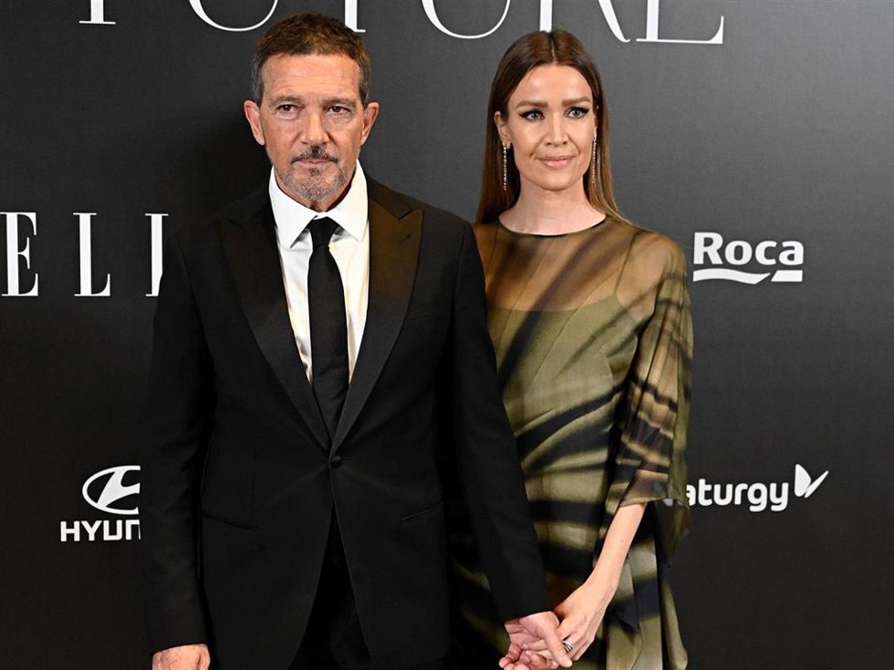 Antonio Banderas y Nicole Kimpel asisten a la cena de gala que la revista Elle celebra en honor a Richard Gere y Alejandra Silva con motivo de su premio ELLE Eco Award 2024