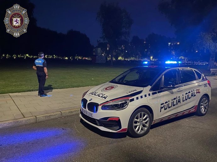 Imagen de archivo de la Policía Local del Ayuntamiento de León.