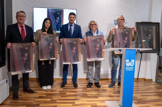 Presentación en la Diputación de Huelva del Belén Viviente de Corrales.