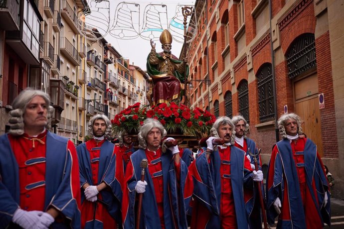 Archivo - Procesión de San Saturnino.