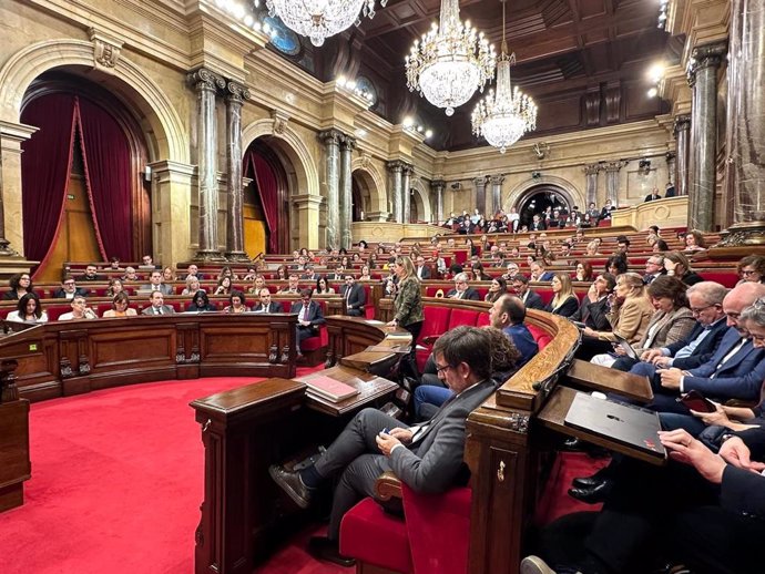 Pleno del Parlament