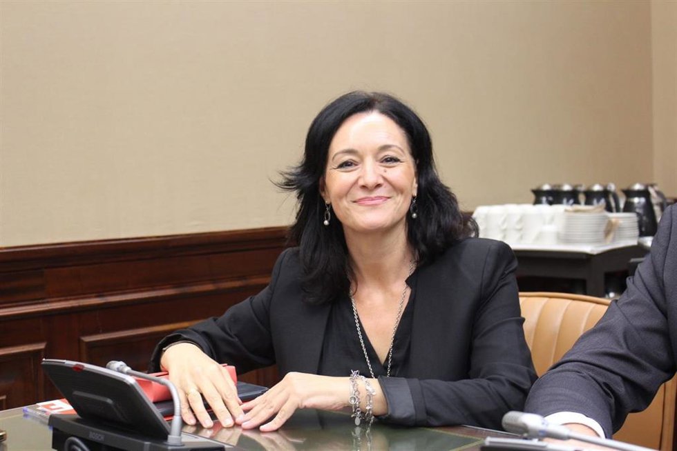 La secretaria general del PSOE de Córdoba, Rafi Crespín.