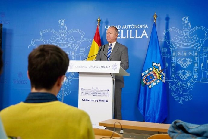 El vicepresidente primero de la Ciudad Autónoma de Melilla, Miguel Marín.