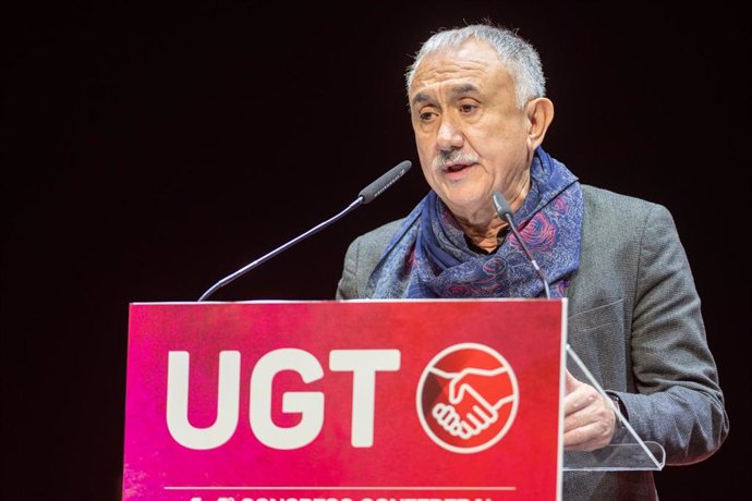 El secretario general de UGT, Pepe Álvarez.