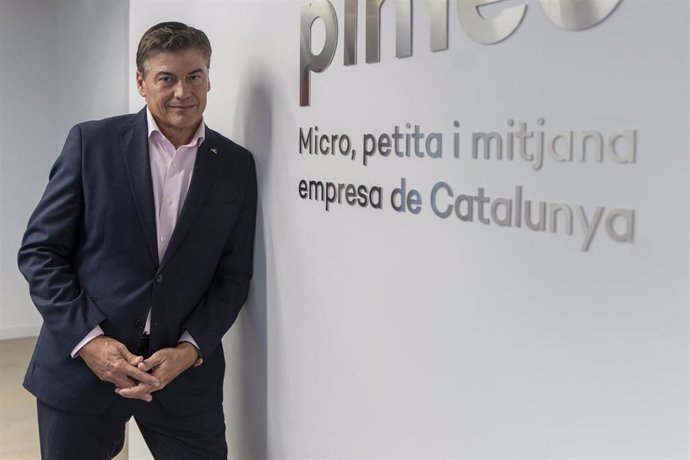 Archivo - El presidente de la patronal Pimec, Antoni Cañete.