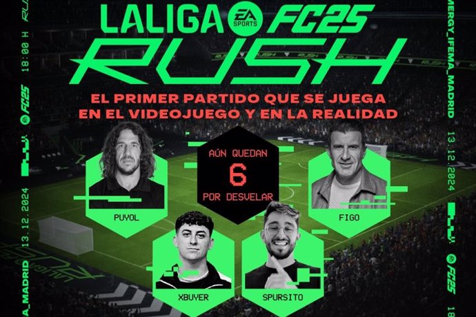 LaLiga y EA Sports enfrentarán a Luis Figo y Carles Puyol contra xBuyer y Spursito.