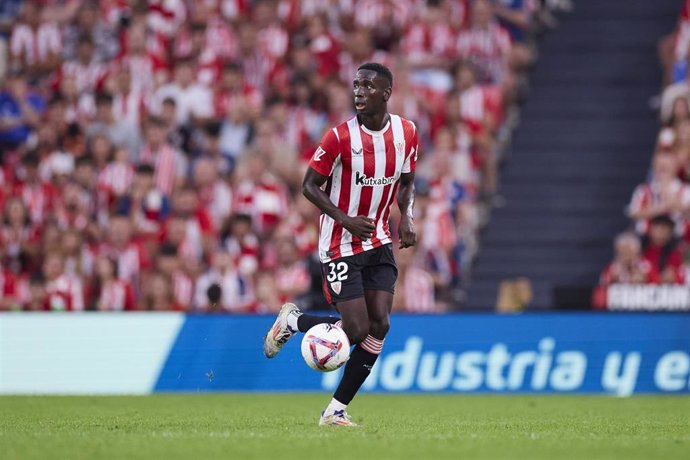 Archivo - Adama Boiro, en un partido con el Athletic Club.