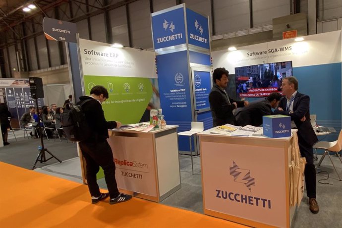 Stand de Zucchetti Spain en Logistics & Automation 2024