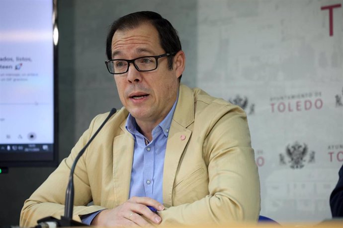 El concejal de Educación de Toledo, Daniel Morcillo.