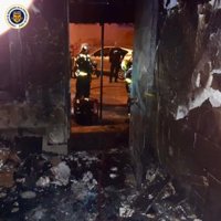 Atendidas cinco personas, entre ellos tres menores, al incendiarse su vivienda en Jerez (Cádiz)