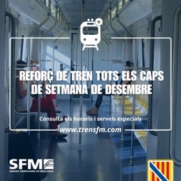 Trenes especiales de SFM