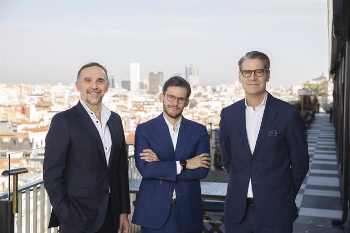 Sergio García, Socio Fundador; João Pita, Investment Director; y Eric Halverson, Socio Fundador de Qualitas Funds.