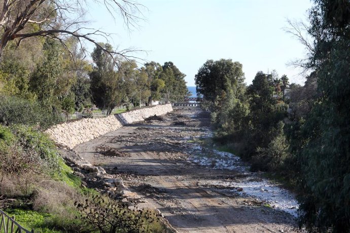 Río Guadaiza en Marbella (Málaga)