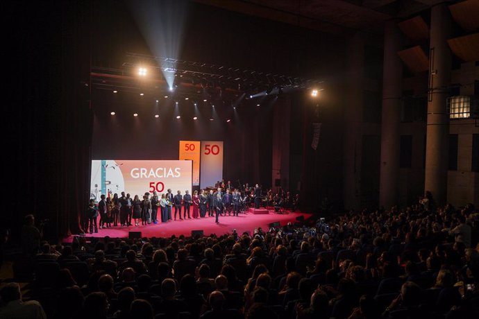 Clausura de la edición 50 del Festival de Huelva.