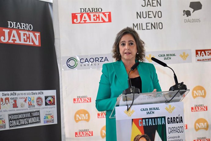 Catalina García durante su intervención