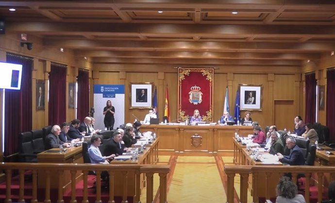 Pleno da Deputación de Ourense