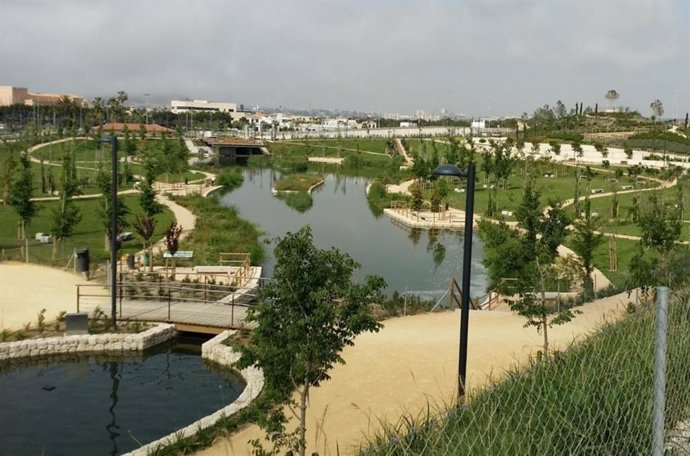 Imagen de archivo del parque inundable de La Marjal, en Alicante.