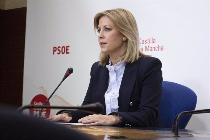 La portavoz del PSOE en las Cortes de C-LM, Ana Isabel Abengózar.