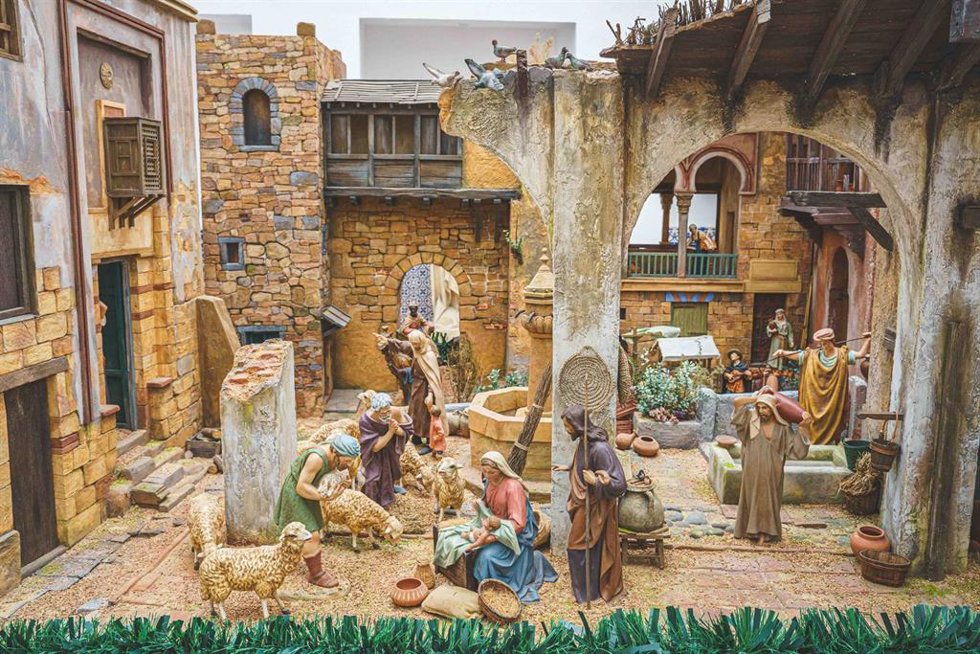 El Museo Fundación Unicaja Joaquín Peinado celebra la Navidad con un belén al estilo de la escuela jerezana