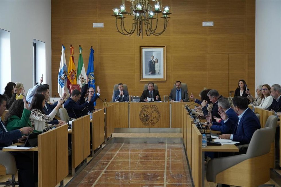 Pleno extraordinario de los Presupuestos de la Diputación de Huelva.
