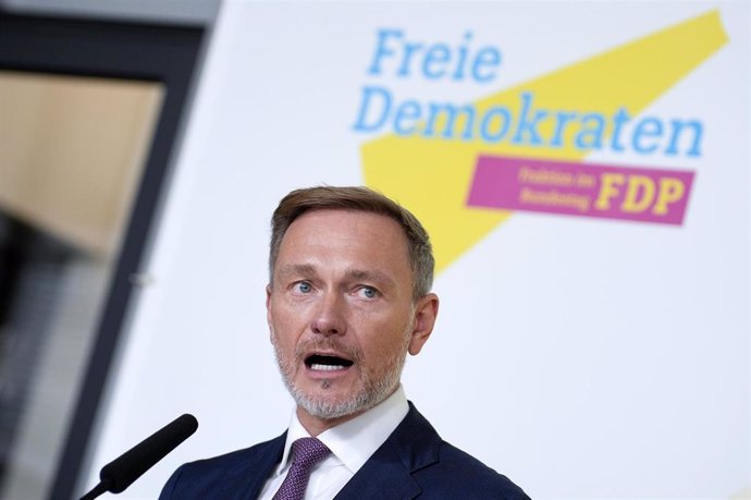 Archivo - Imagen de archivo del líder del Partido Liberal de Alemania (FDP), Christian Lindner