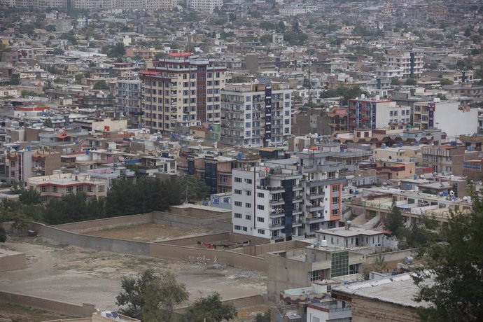 Archivo - Vista general de Kabul, capital de Afganistán