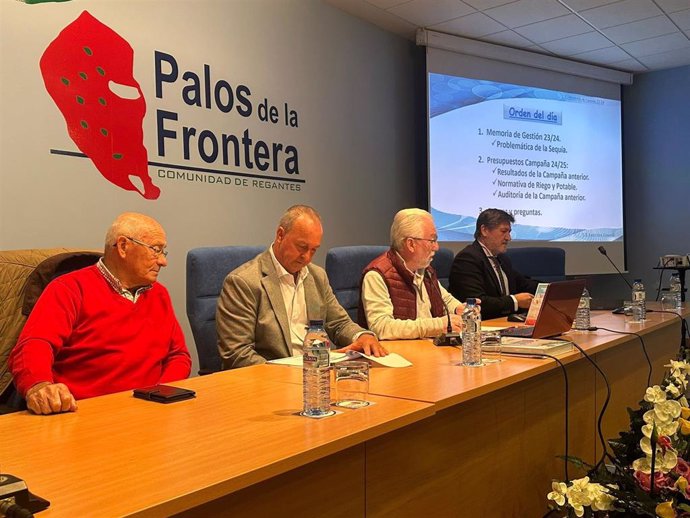 La Comunidad de Regantes Palos de la Frontera (Huelva).