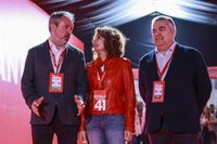 Espadas muestra su "satisfacción" como anfitrión en Sevilla del 41 Congreso Federal del PSOE en su primera jornada