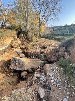 Compromís en la Diputació de València reclama ayuda urgente para los municipios rurales de Los Serranos afectados por la dana