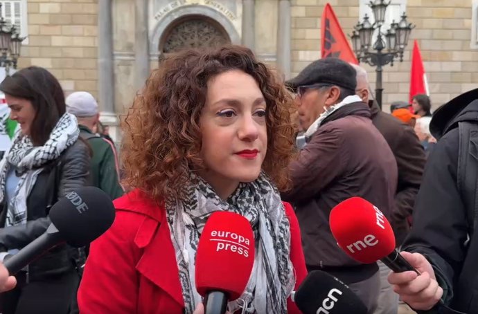 La diputada de Sumar en el Congreso Aina Vidal